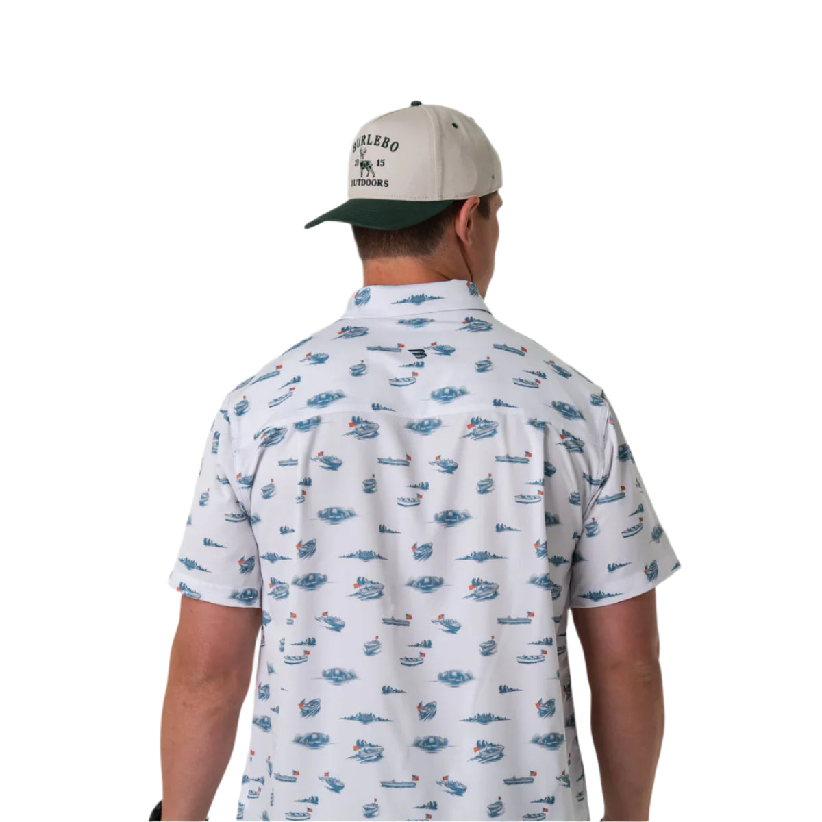 Men's Burlebo Performance Button Up - Lake Weekend PBU-LKWK - Crazy House Western Wear