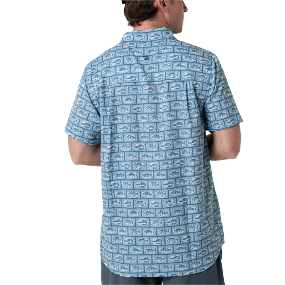 Men's Burlebo Performance Button Up - Angler's Choice PBU-ANGC - Crazy House Western Wear