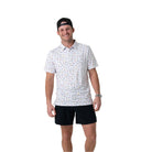 Men's Burlebo Performance Polo - Surfer PP-SURF - Crazy House Western Wear