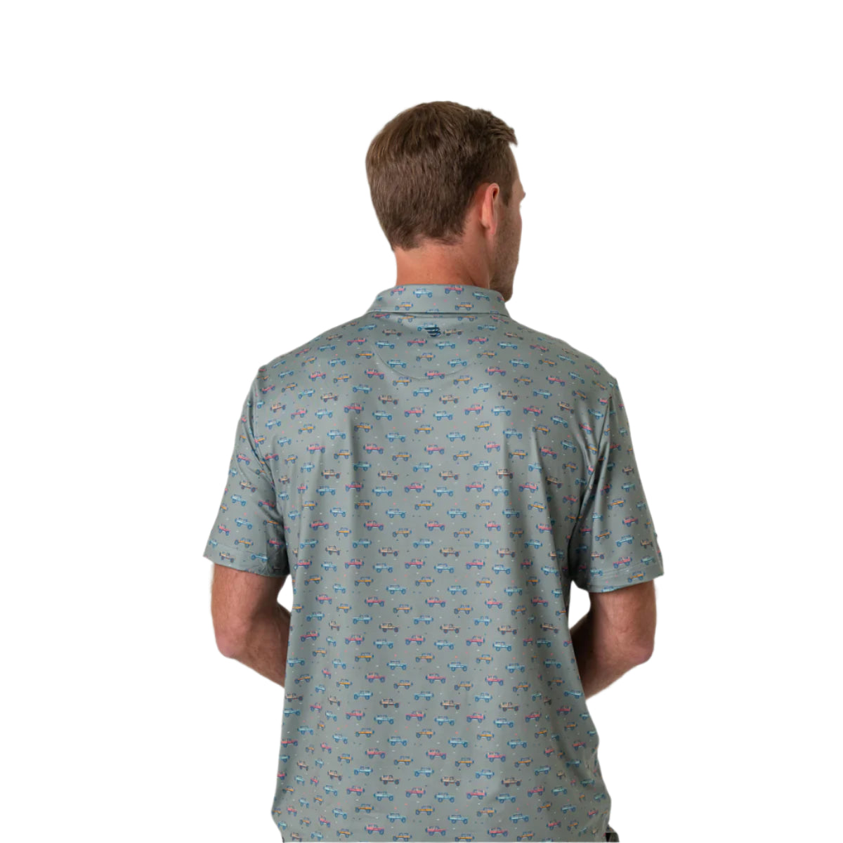 Men's Burlebo Performance Polo - Vintage Cruiser PP-VGCR