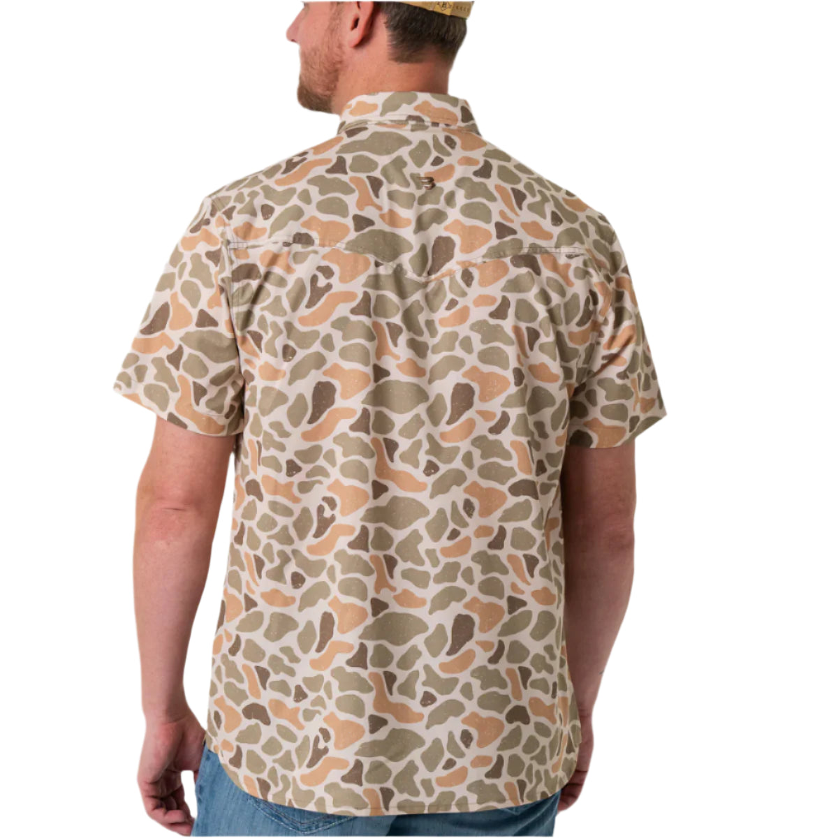 Men's Burlebo Performance Western Shirt - Venado Camo PWS-VENC - Crazy House Western Wear