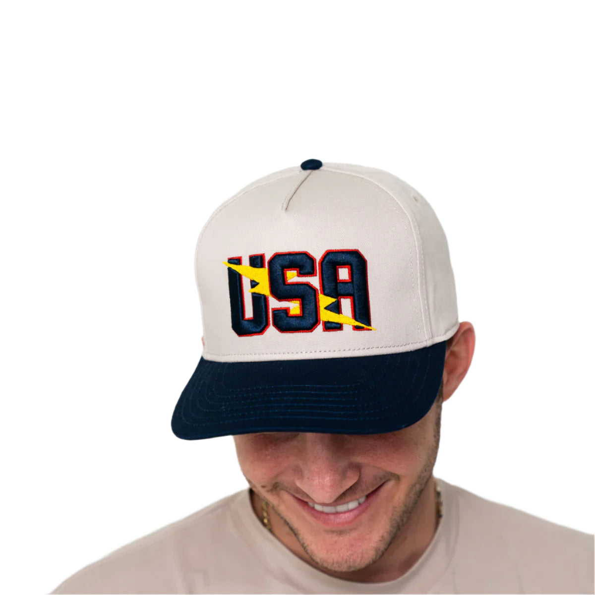 Men's Burlebo USA Lightning Cap C-USABOLT