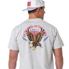 Men's Burlebo Land of The Free - Heather Ash Grey LOF-SS-AG - Crazy House Western Wear