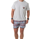 Men's Burlebo Swim Trunks - Aztec Duck ST-AZDK - Crazy House Western Wear