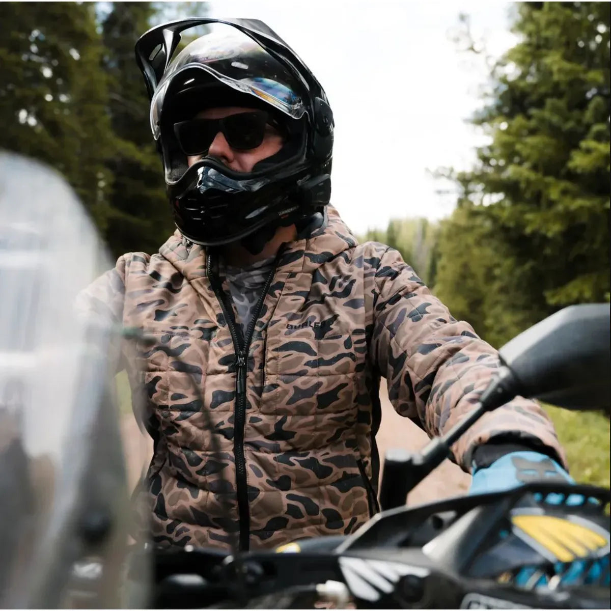 Men's Burlebo Gauge Camo Puffer Jacket