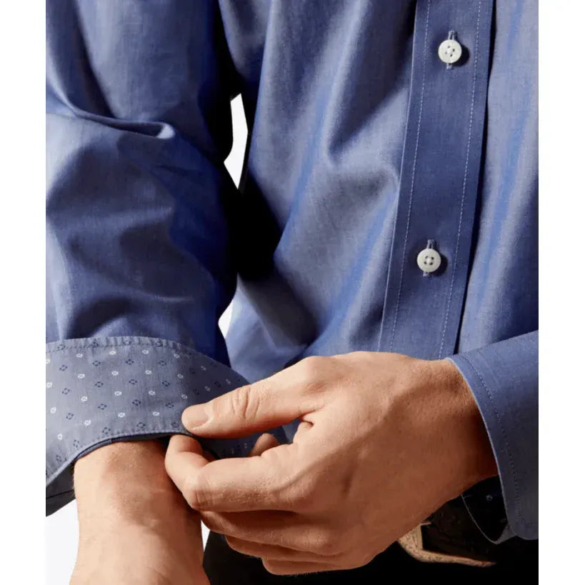 Men's Ariat Wrinkle Free Solid Pinpoint Oxford Classic Fit Shirt 10065842