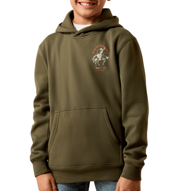 Ariat Boy's Grape Leaf International Rodeo Hoodie 10079613