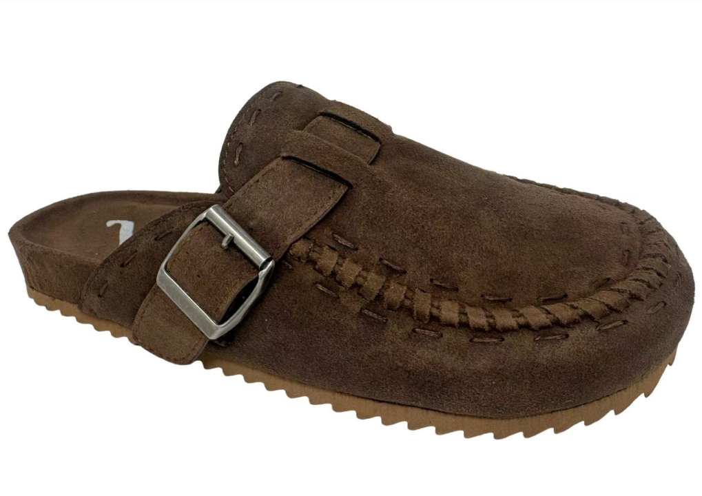 Very G Women's Chocolate Bella Slip On Clog Shoes