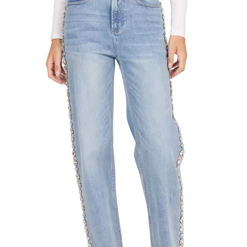 Dear John Women's Gala Blue Holly Gemstone Jeans