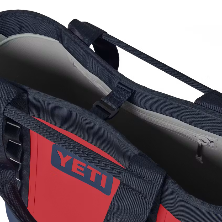 Yeti 35oz Red/Navy/White Carryall Tote Bag YCAMINO35REDNVY