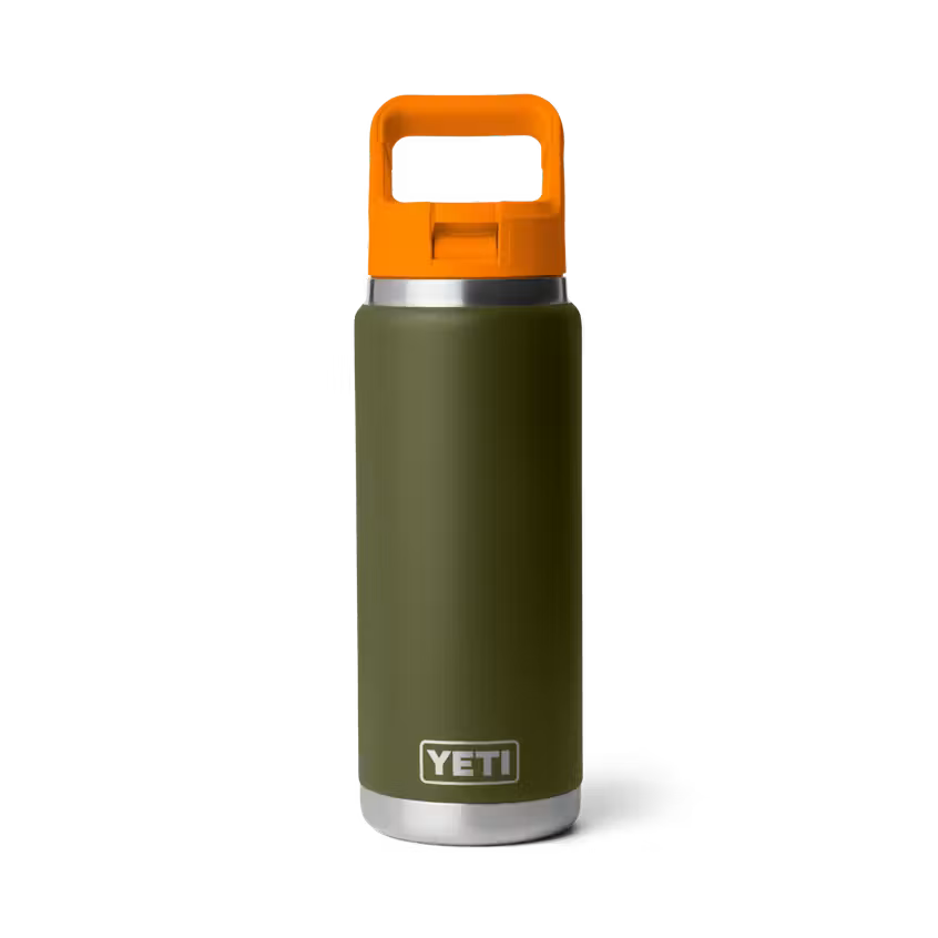 Yeti 26oz Olive/King Crab Orange Rambler YRAM26OLVOR