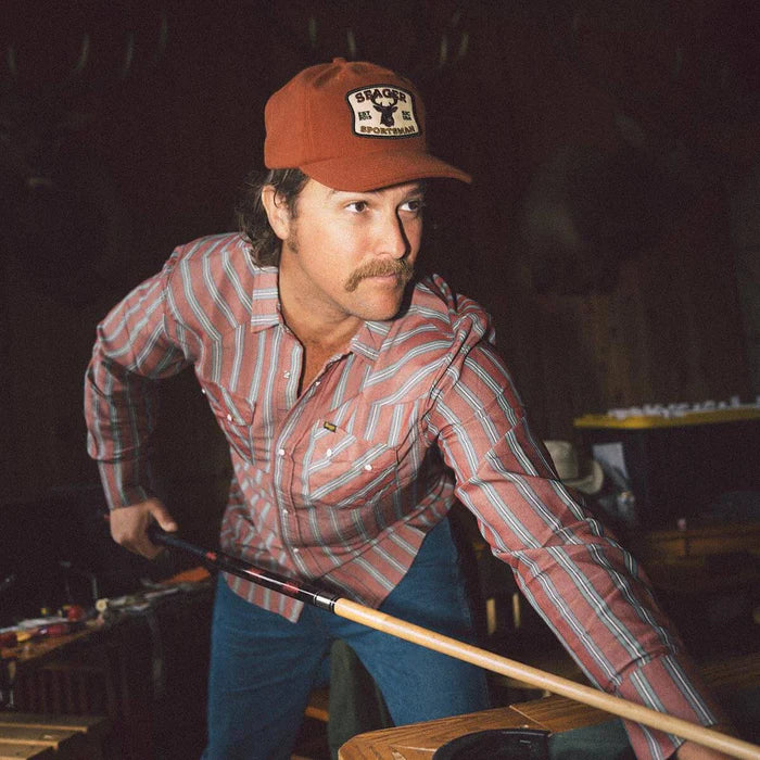 Men's Seager Orange Sportsman Snapback MHF25SGRSPTORG