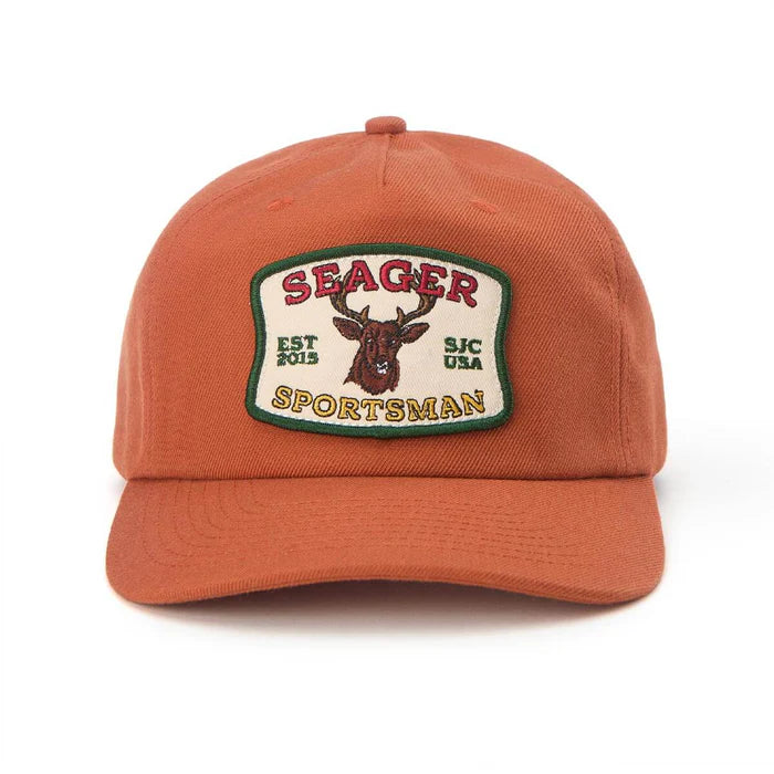 Men's Seager Orange Sportsman Snapback MHF25SGRSPTORG