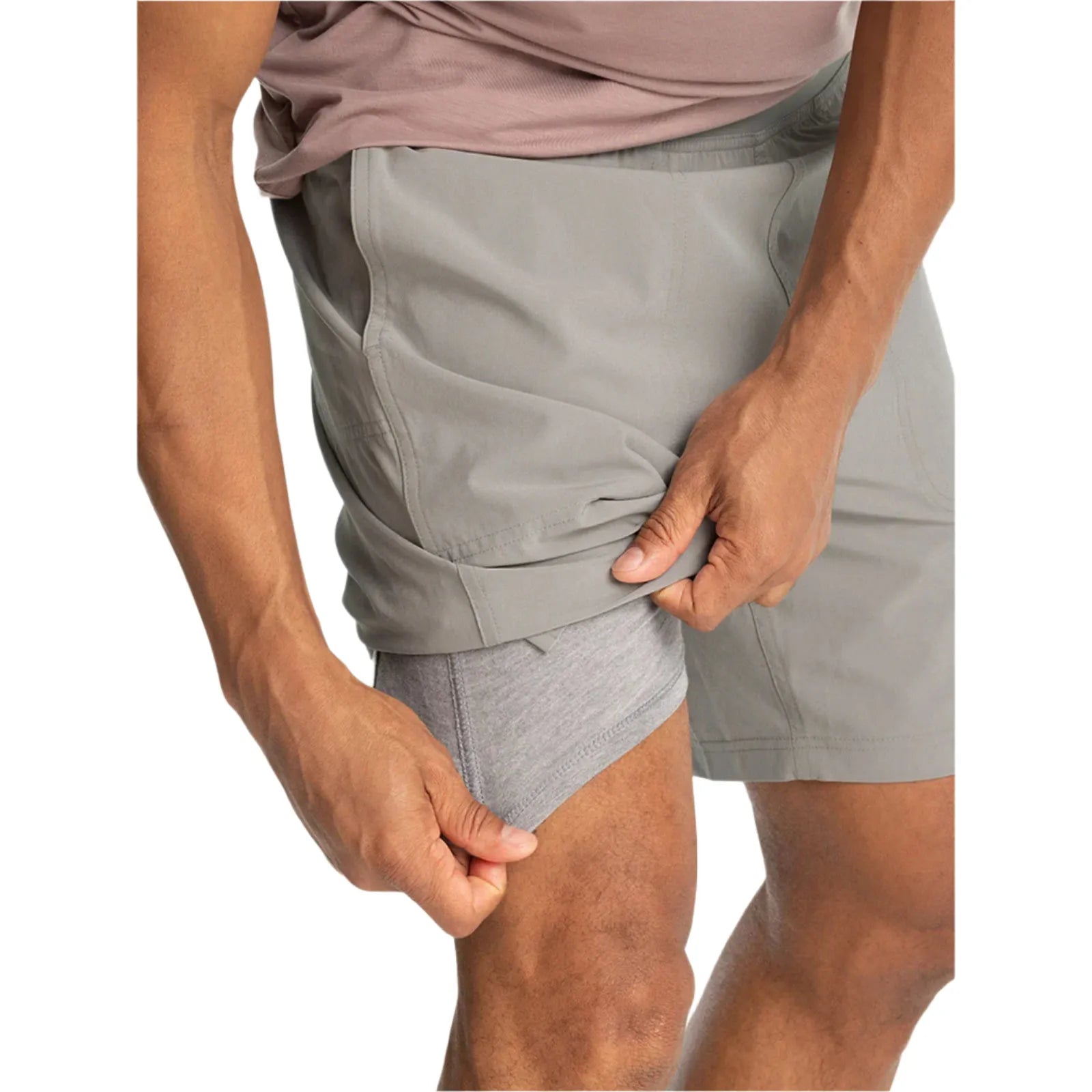 Men's Free Fly Bamboo-Lined Active Breeze Shorts MLABS-7-316 - Crazy House Western Wear