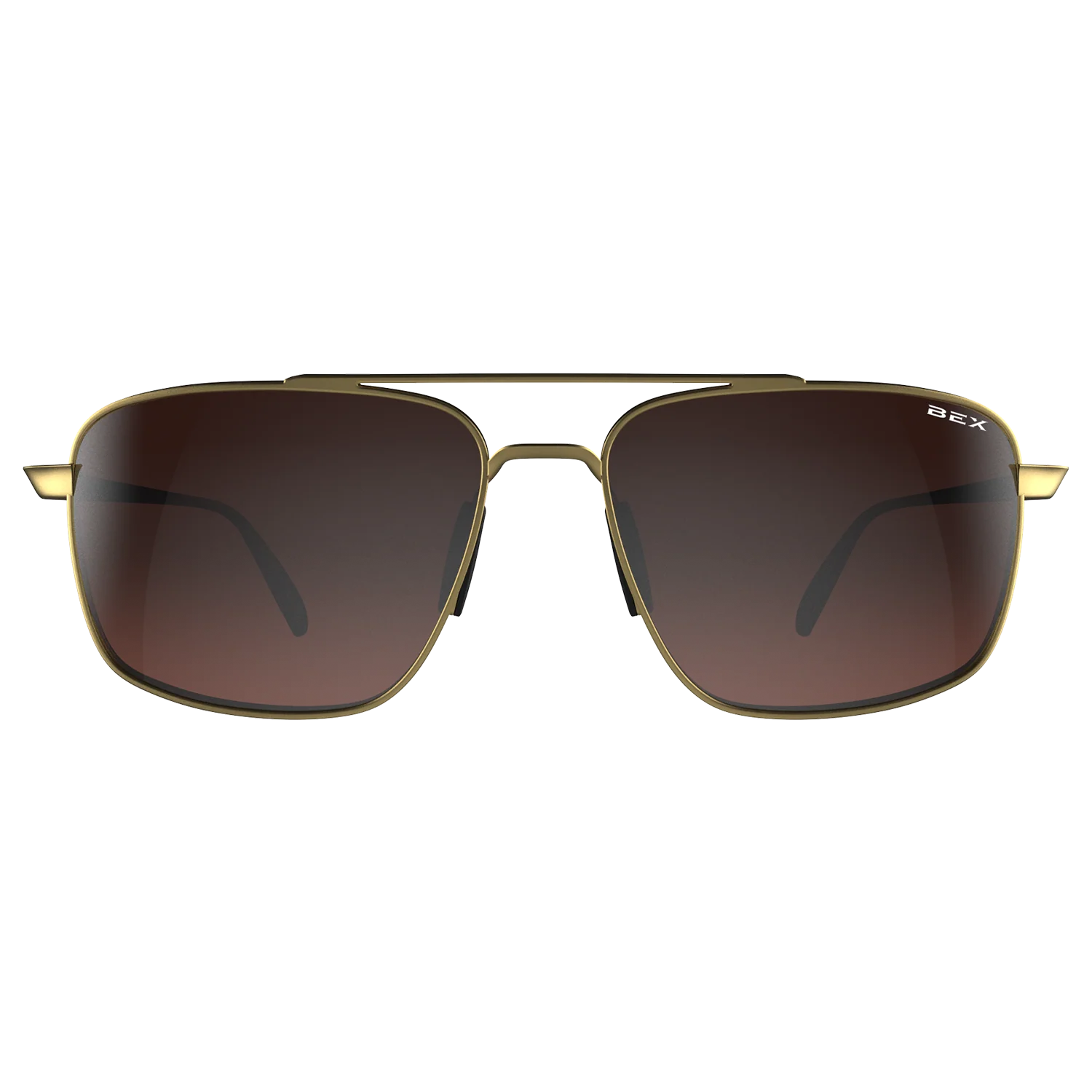 Bex Accel Gold/Brown/Silver Sunglasses S140GLBRSL