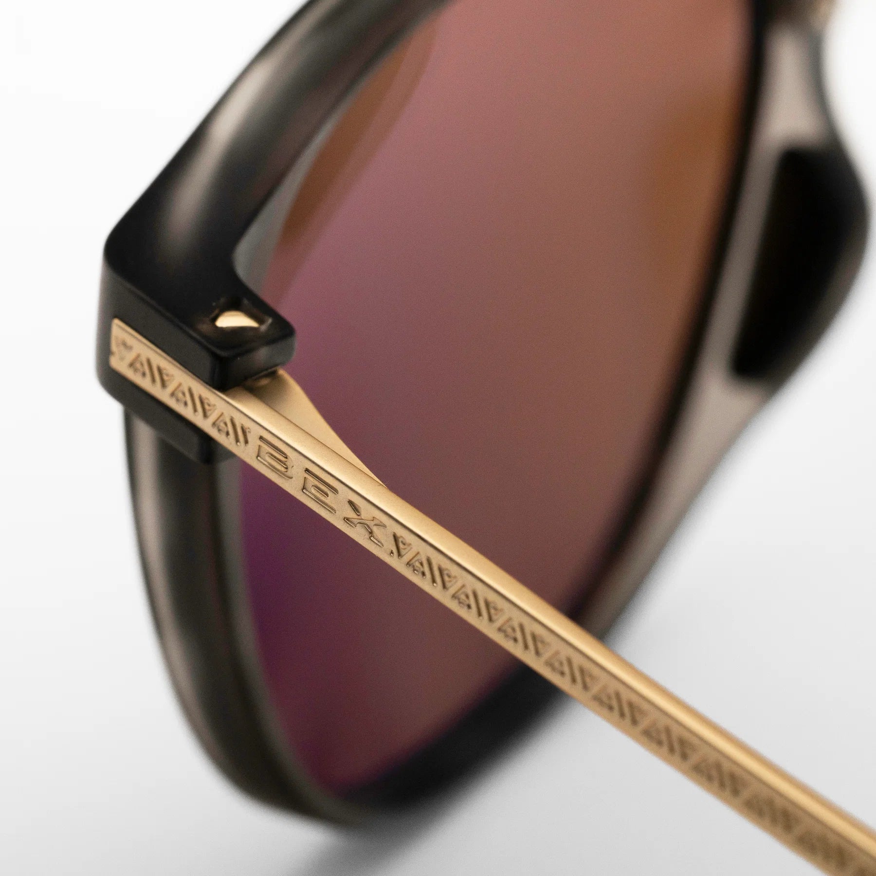 Bex Tortoise Gray/Brown and Gold Dillinger OTG Sunglasses S169TBG