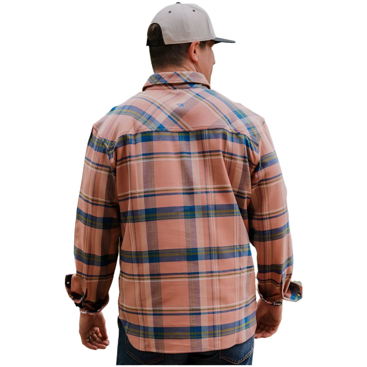 Men's Burlebo Flannel Shirt FS-SCNY - Crazy House Western Wear