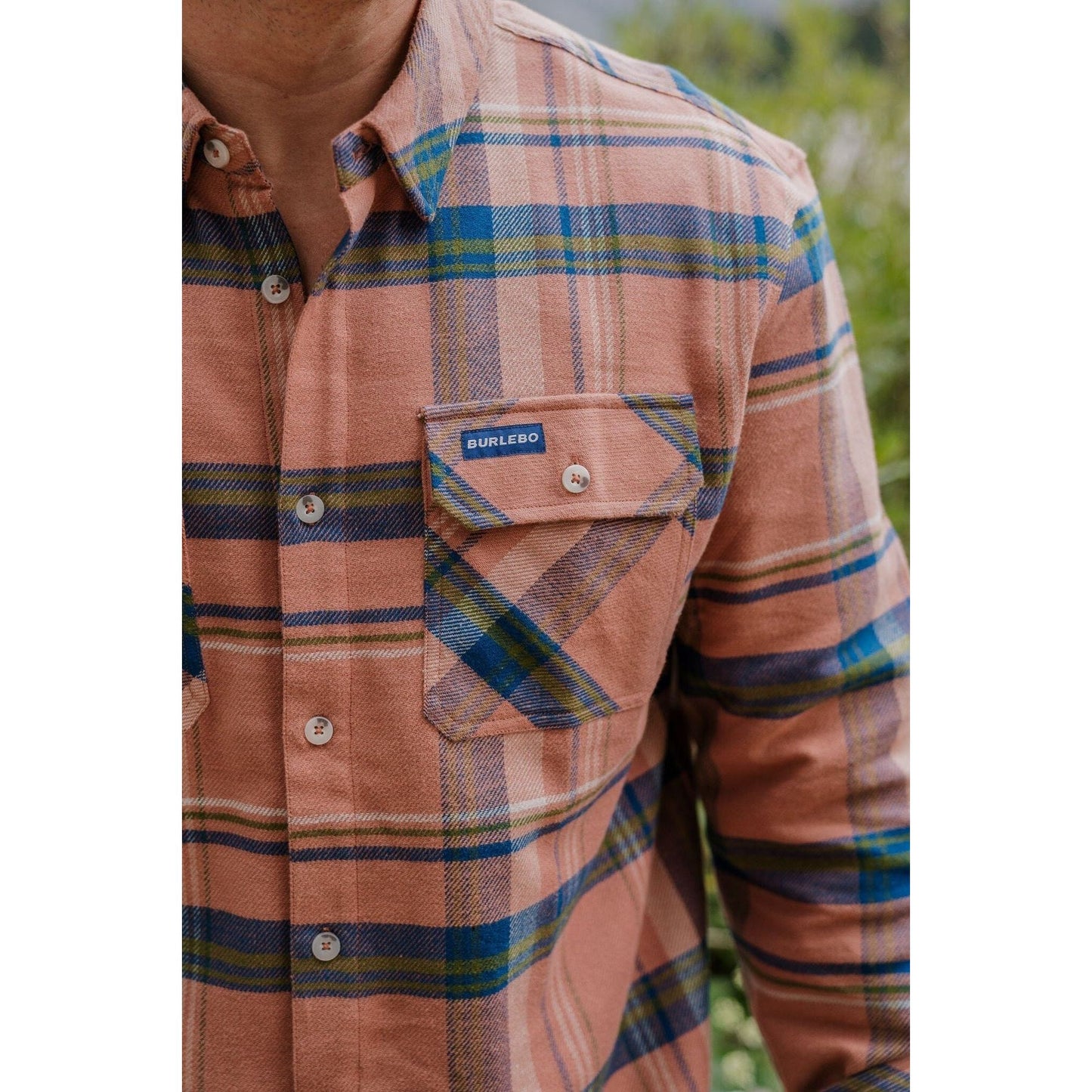 Men's Burlebo Flannel Shirt FS-SCNY - Crazy House Western Wear