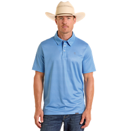 Men's Panhandle Short Sleeve Polo TM51T06654 - Crazy House Western Wear