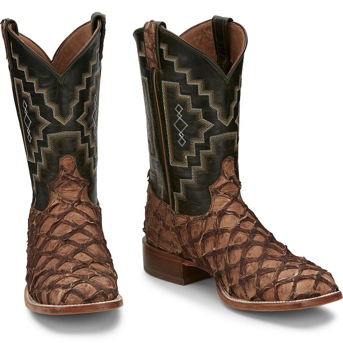 Men's Tony Lama Leviathan 11" Pirarucu Boot 6082 - Crazy House Western Wear