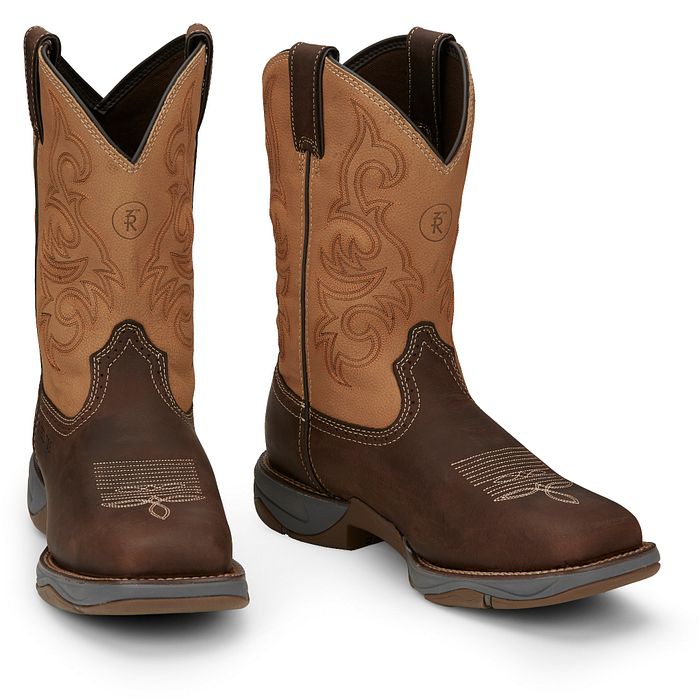 Men's Tony Lama Junction 11" Steel Toe Work Boot RR3350 - Crazy House Western Wear
