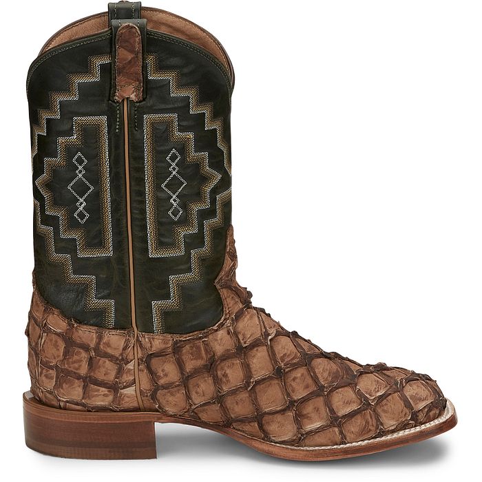 Men's Tony Lama Leviathan 11" Pirarucu Boot 6082 - Crazy House Western Wear