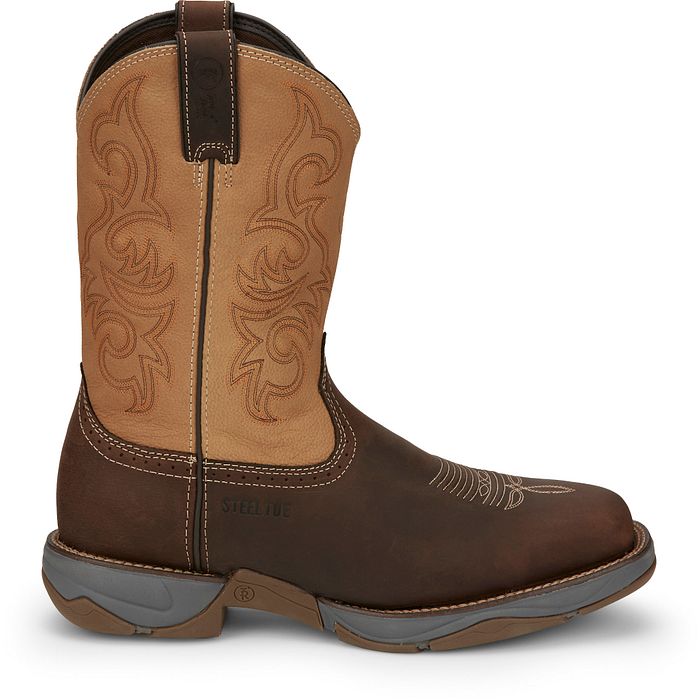 Men's Tony Lama Junction 11" Steel Toe Work Boot RR3350 - Crazy House Western Wear