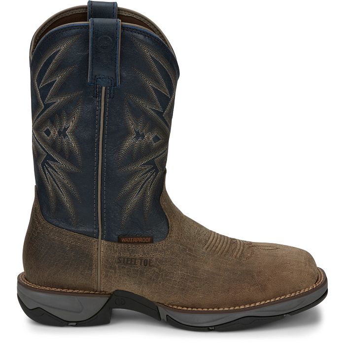 Men's Tony Lama Bartlett 11" Pull-On Steel Toe Work Boot RR3361 - Crazy House Western Wear
