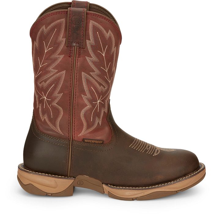 Men's Tony Lama Mankato 11" Wide Round Toe Waterproof Work Boot RR3362 - Crazy House Western Wear