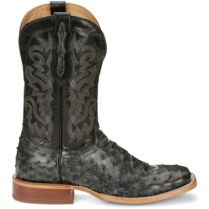 Men's Tony Lama Moore 11" Full Quill Wide Sqaure Toe Western Boot TL5355 - Crazy House Western Wear