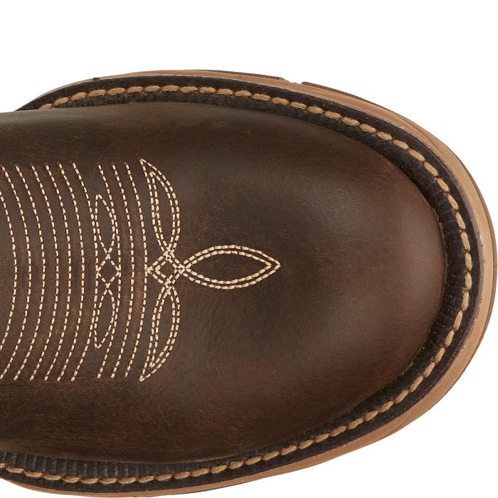 Men's Tony Lama Mankato 11" Wide Round Toe Waterproof Work Boot RR3362 - Crazy House Western Wear