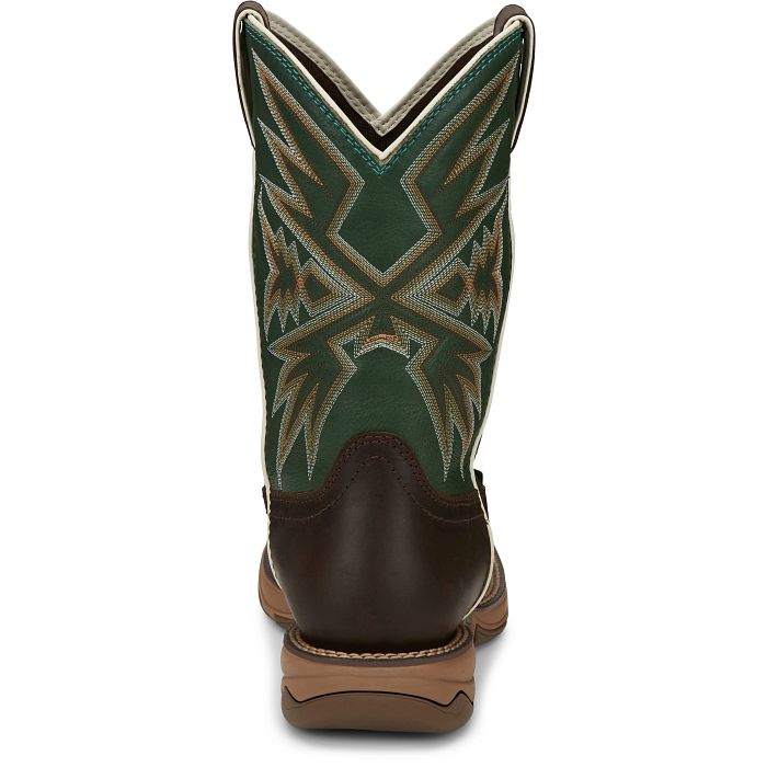 Men's Tony Lama Bartlett 11" Waterproof Steel Toe Work Boot RR3360 - Crazy House Western Wear