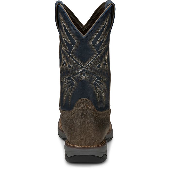 Men's Tony Lama Bartlett 11" Pull-On Steel Toe Work Boot RR3361 - Crazy House Western Wear