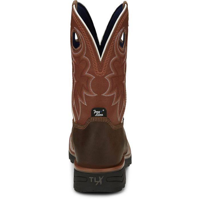 Men's Tony Lama Fireball 11" Composite Toe Waterproof Work Boot TW3300 - Crazy House Western Wear