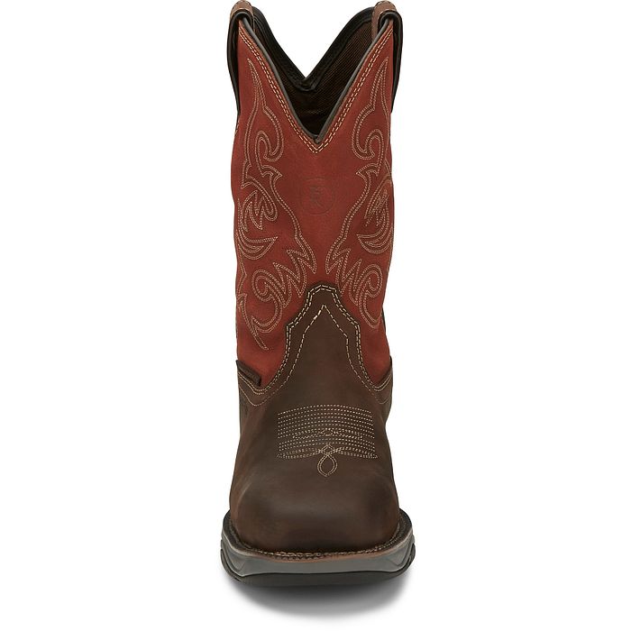 Men's Tony Lama Junction 11" Waterproof Steel Toe Work Boot RR3352 - Crazy House Western Wear