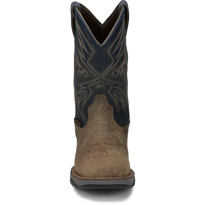 Men's Tony Lama Bartlett 11" Pull-On Steel Toe Work Boot RR3361 - Crazy House Western Wear