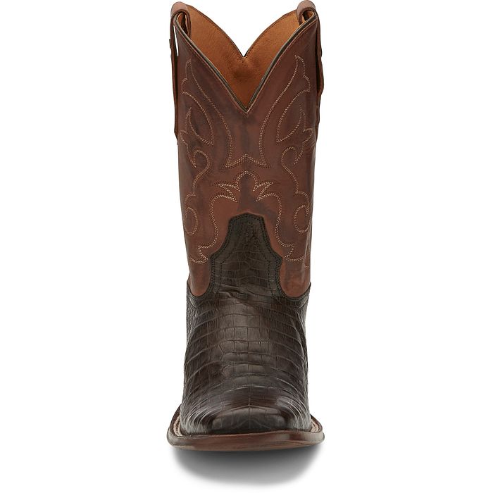 Men's Tony Lama Canyon 11" Caiman Belly Tail TL5251 - Crazy House Western Wear