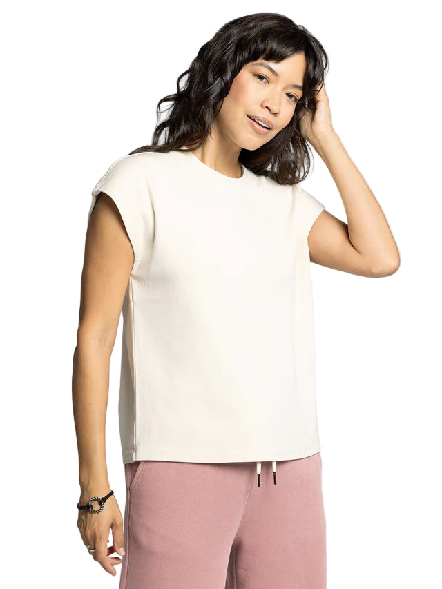 Women's Thread and Supply Bella Tee Off White T4604MBITS