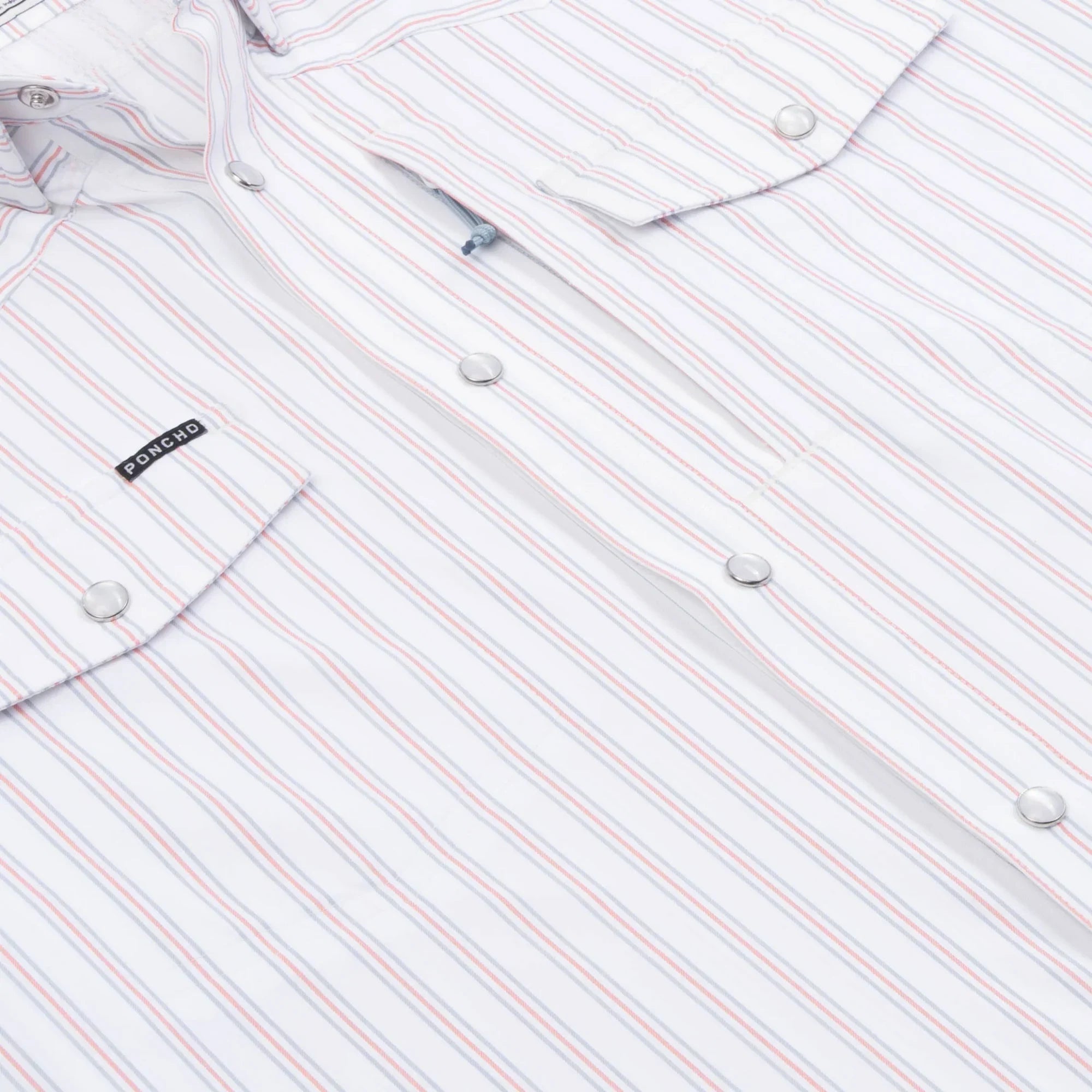 Men's Poncho "The 1776" Long Sleeve Snap Shirt