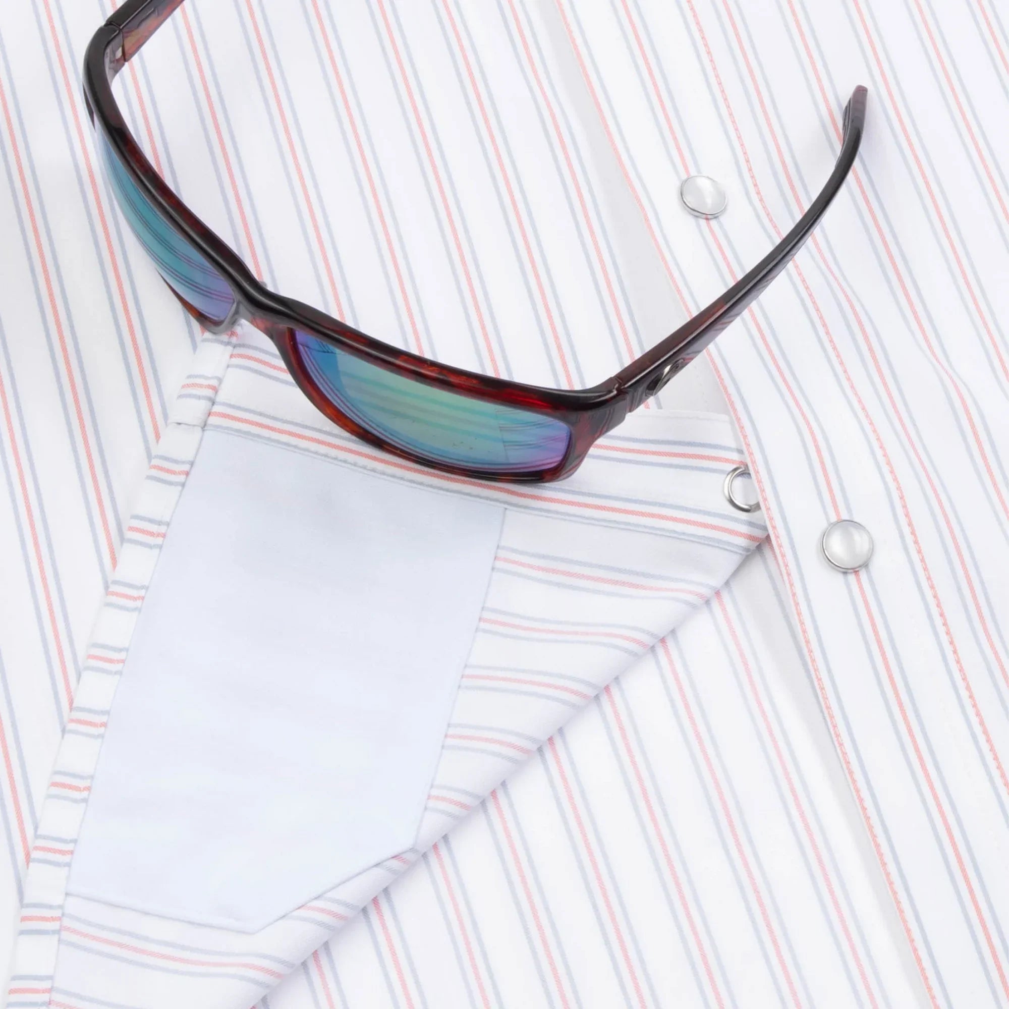 Men's Poncho "The 1776" Long Sleeve Snap Shirt