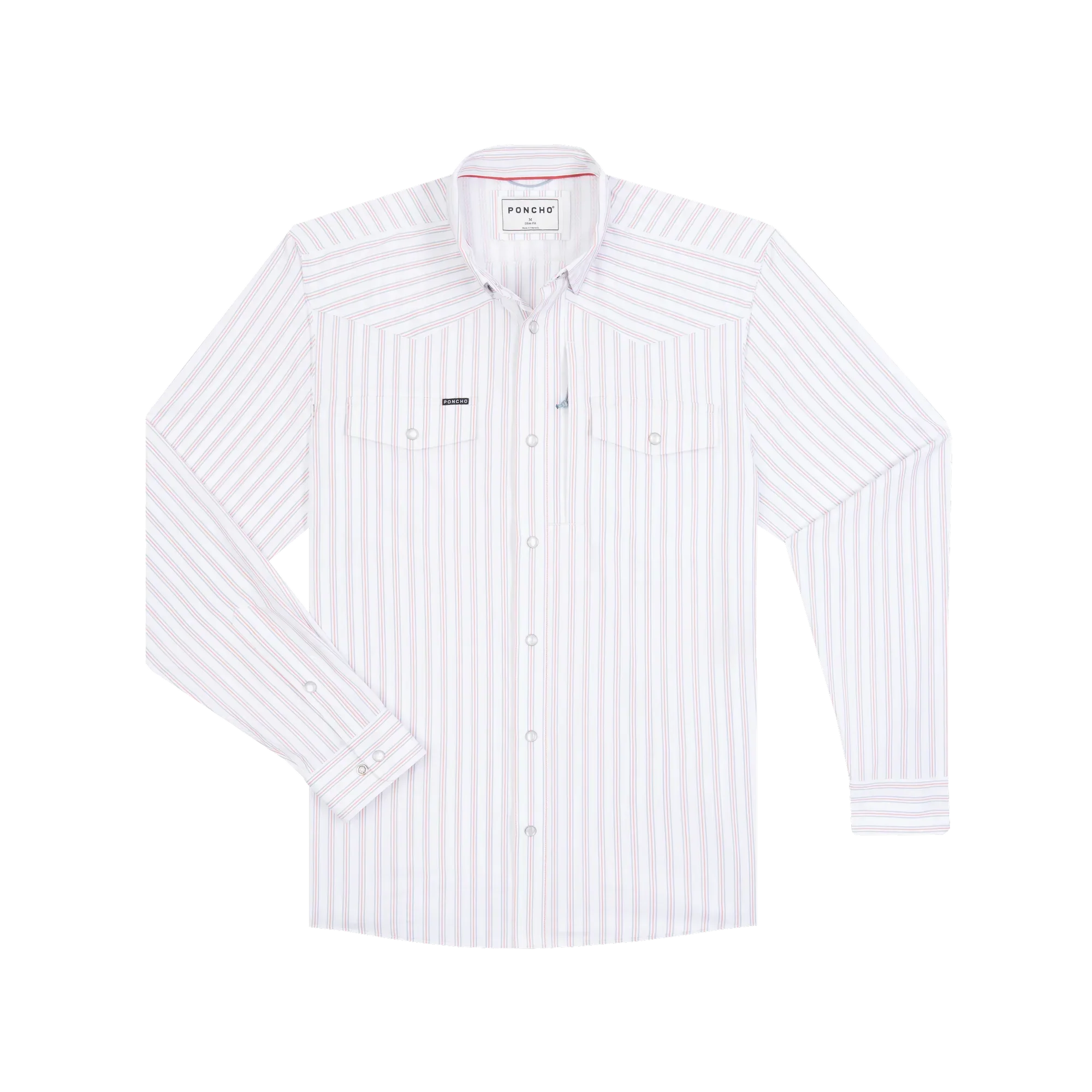 Men's Poncho "The 1776" Long Sleeve Snap Shirt