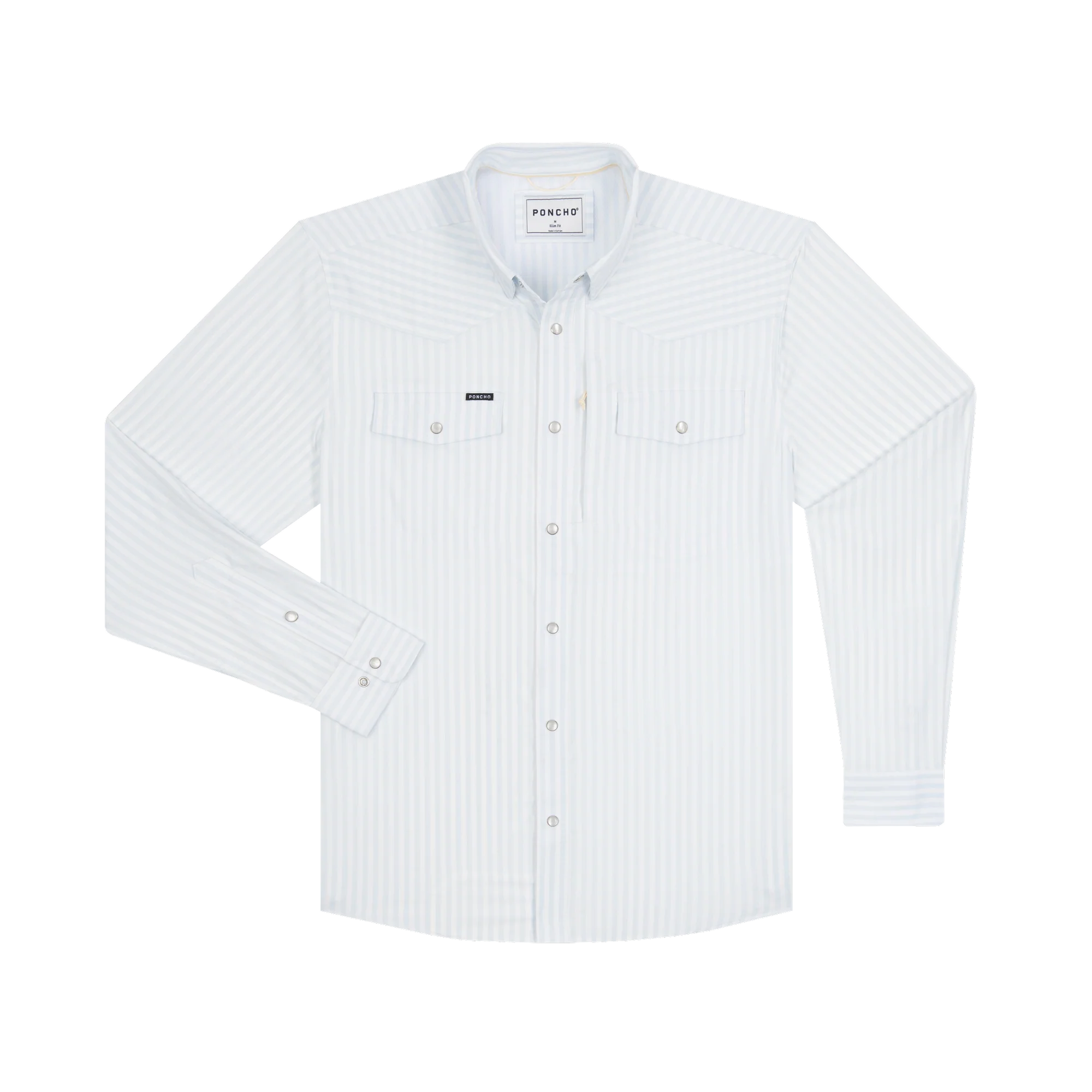 Poncho Men's "The 2 Step" Long Sleeve Snap Shirt