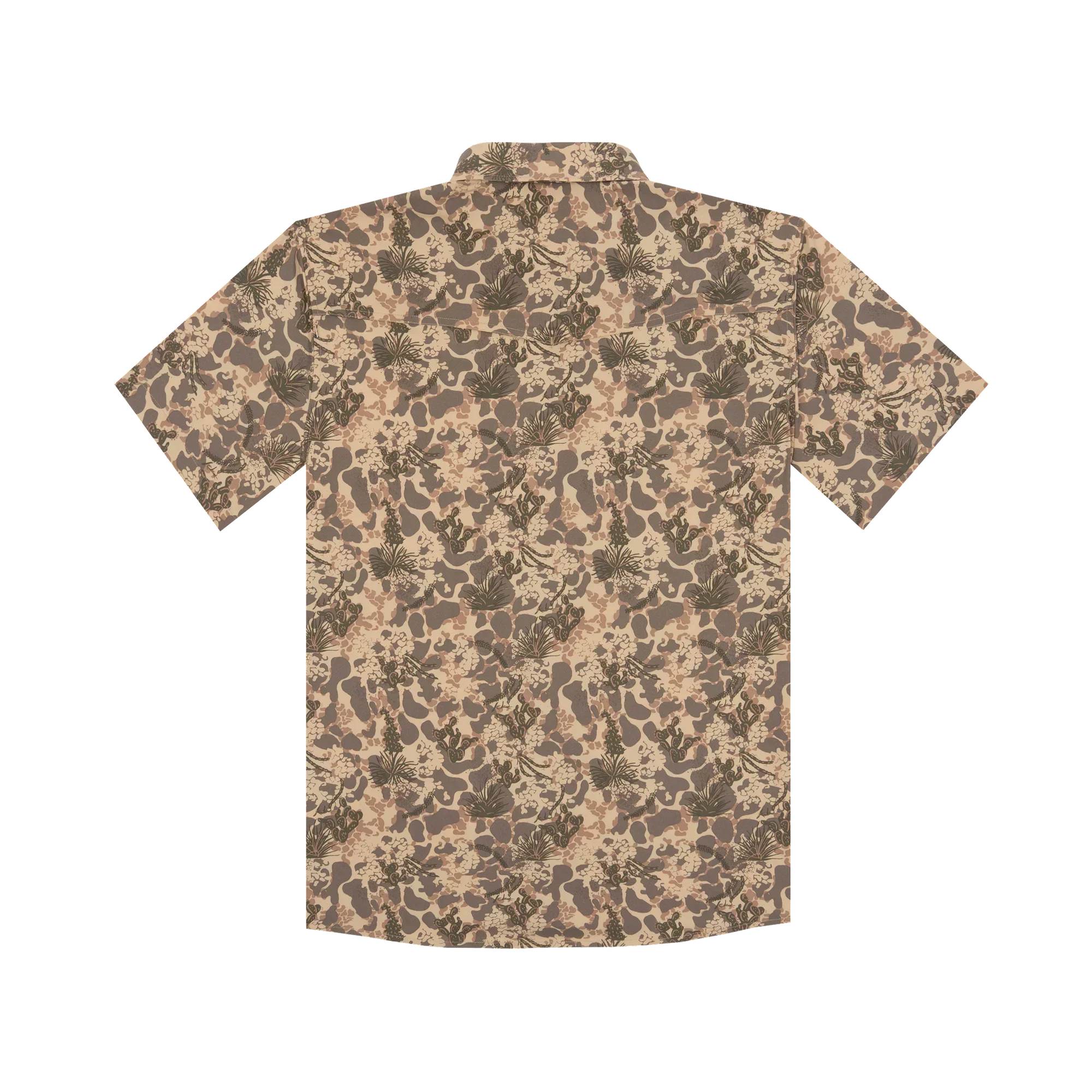 Poncho Men's "The Abilene" Short Sleeve Snap Shirt