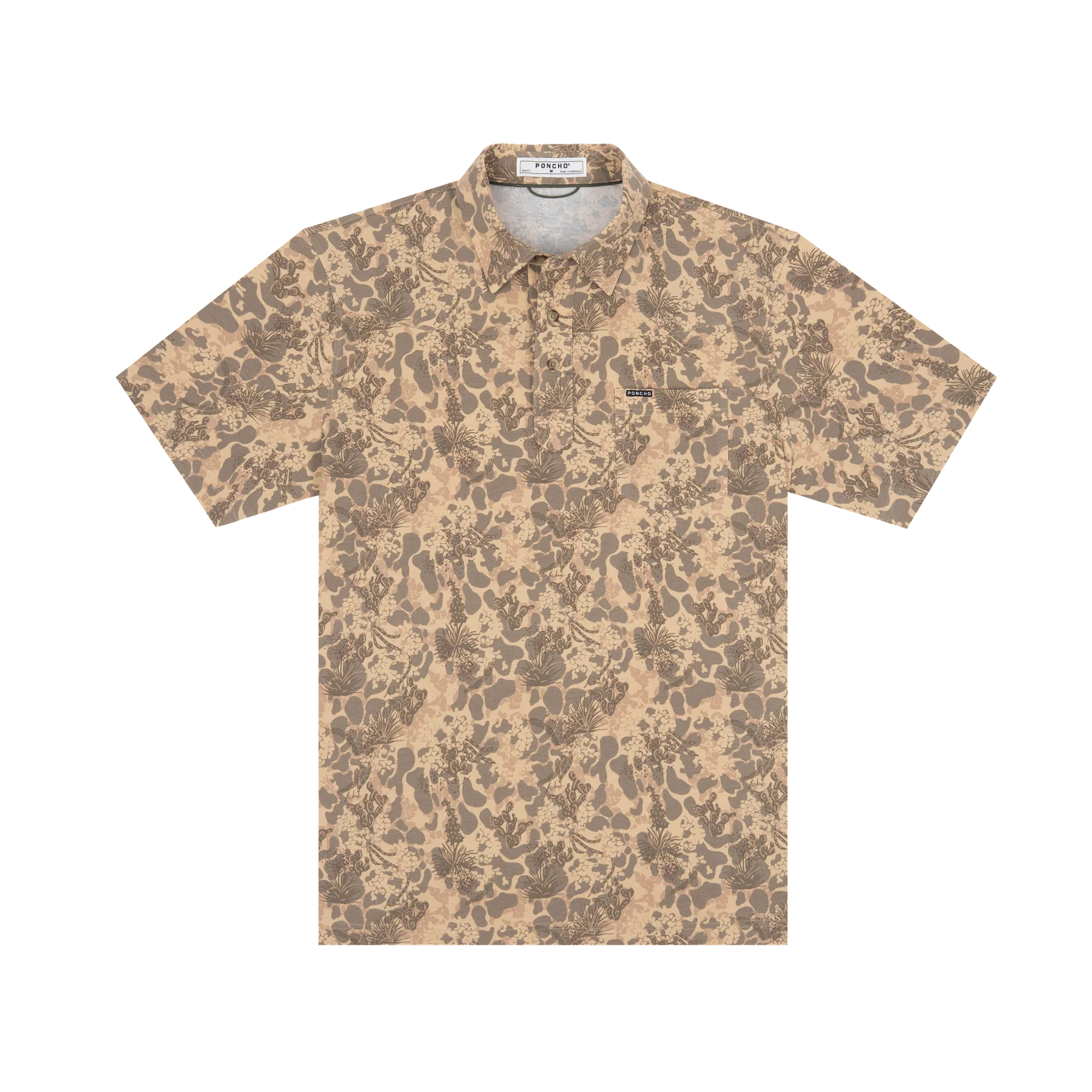 Poncho Men's "The Armadillo" Short Sleeve Polo