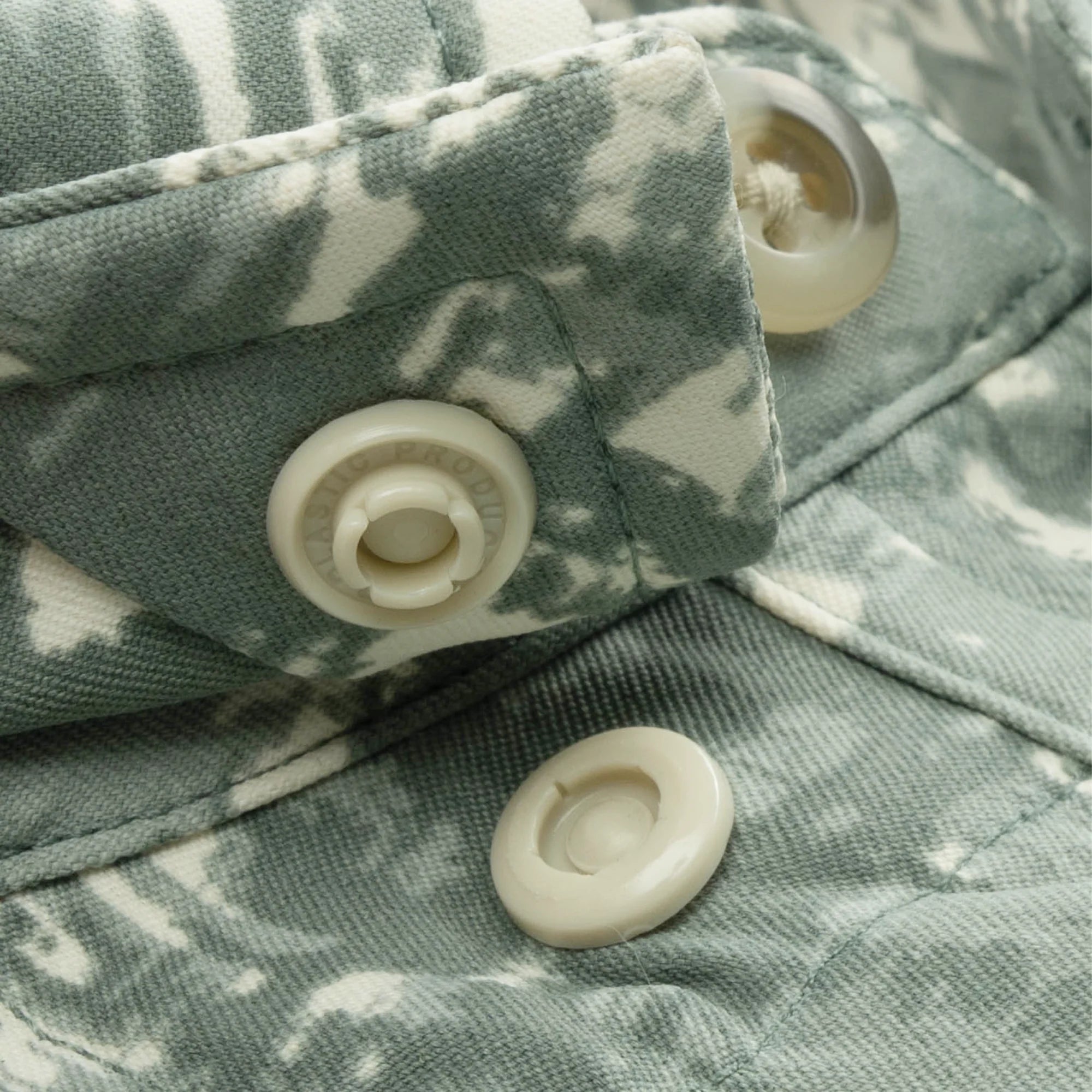 Men's Poncho Short Sleeve "The Chicken On A Hook" Button Up Shirt