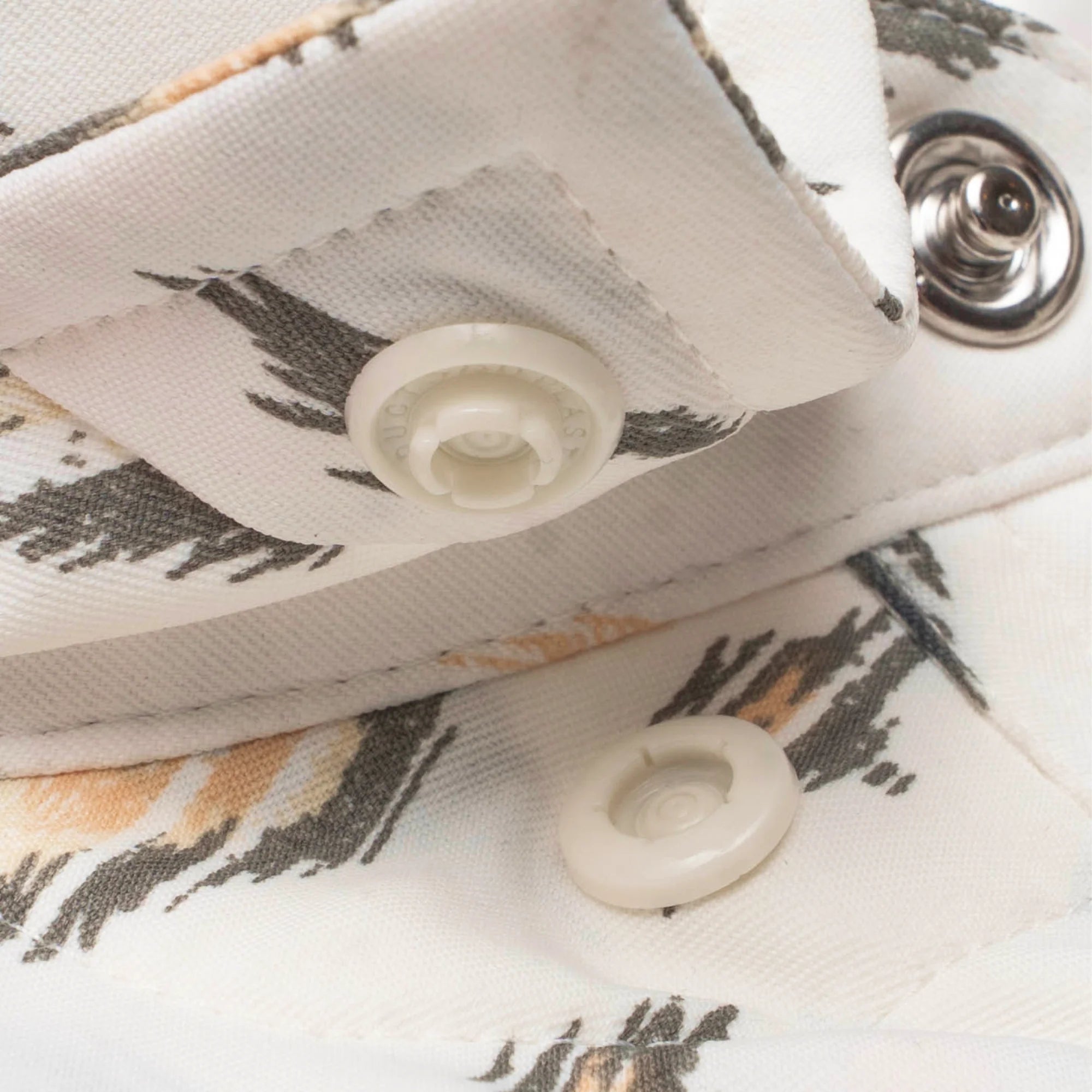 Men's Poncho "The Diamond Back" Short Sleeve Button Up