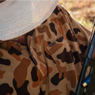 Men's Poncho "The Dove Stool" Camo Short Sleeve Polo