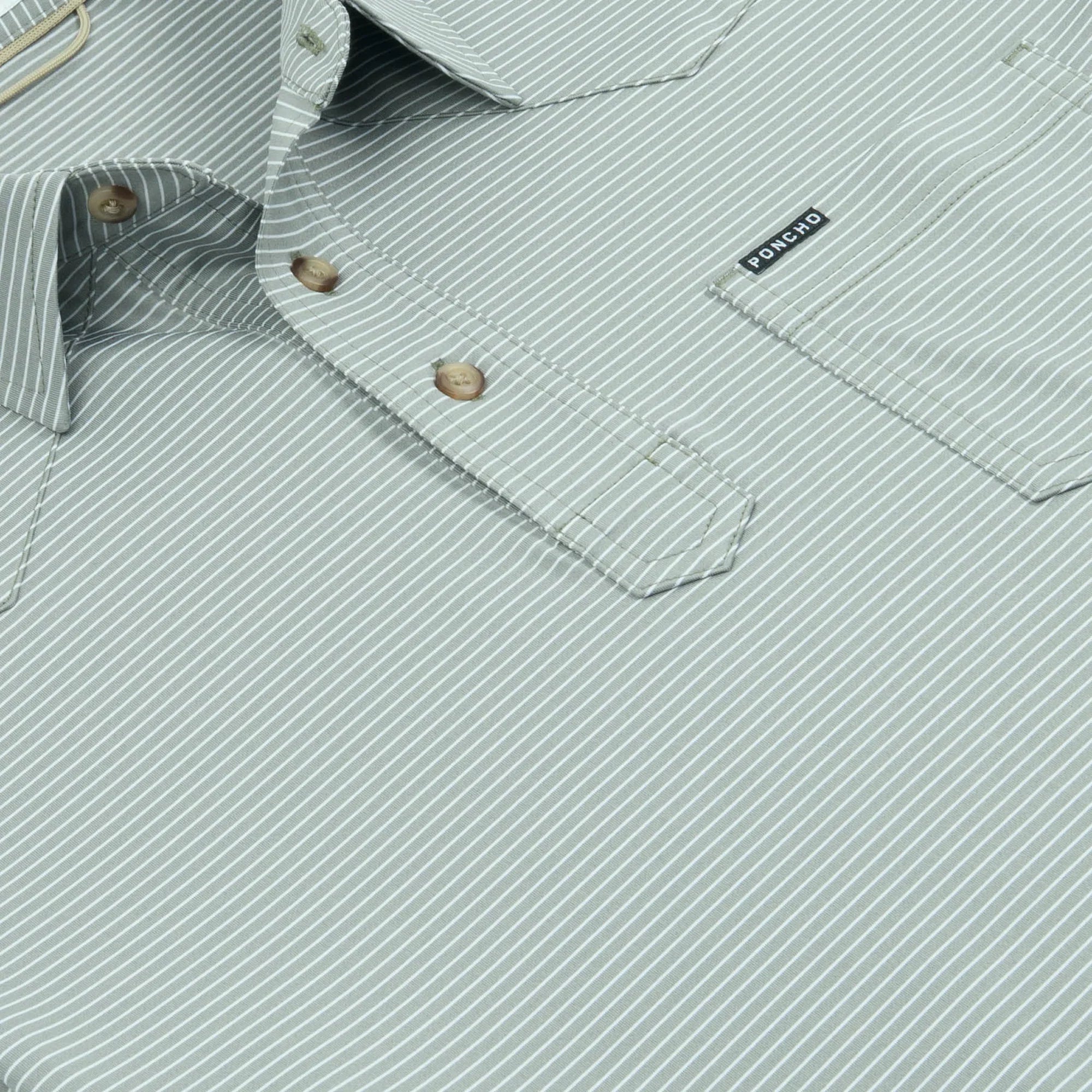 Men's Poncho "The Farm To Market" Short Sleeve Polo