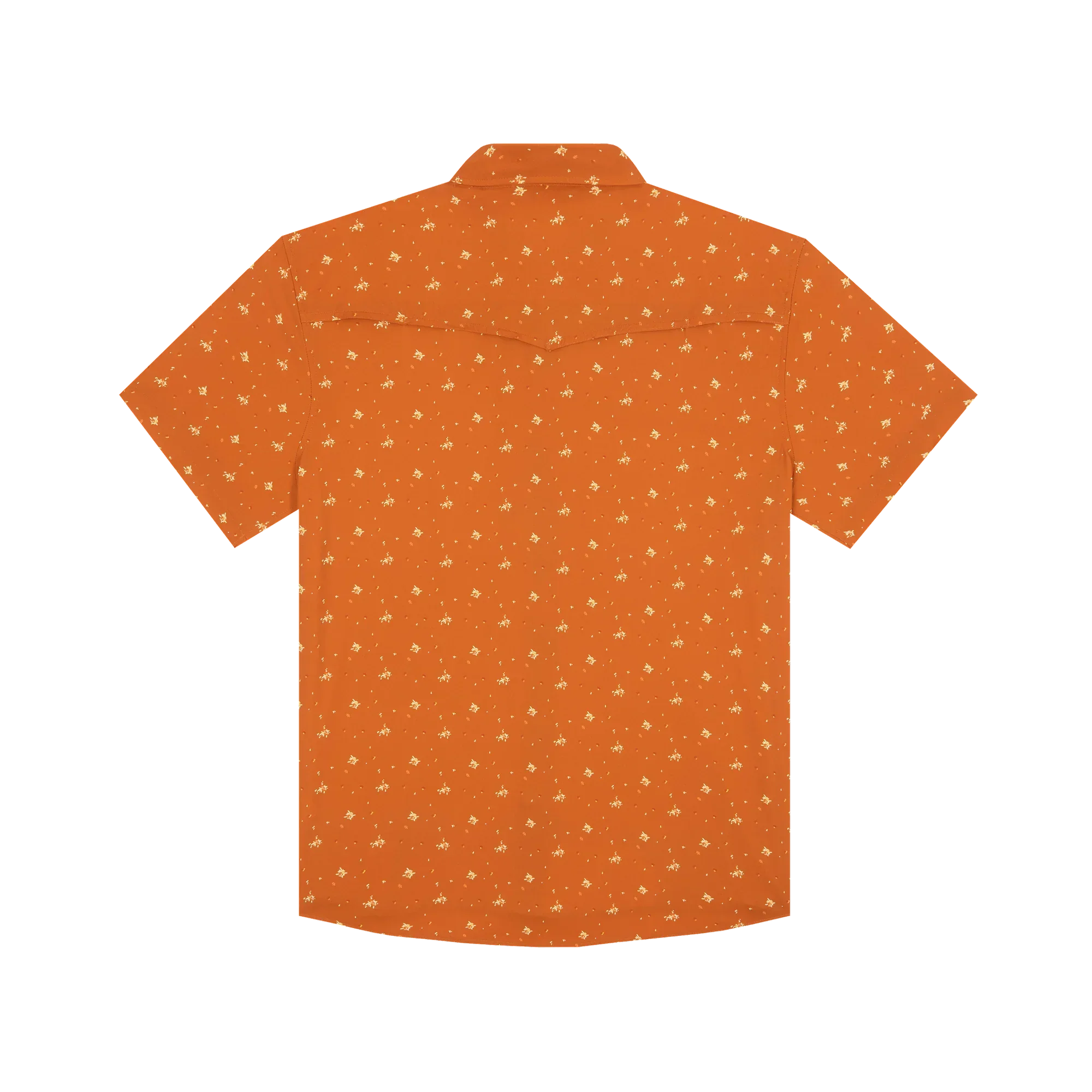 Men's Poncho "The Fourth and Five" Short Sleeve Snap Shirt