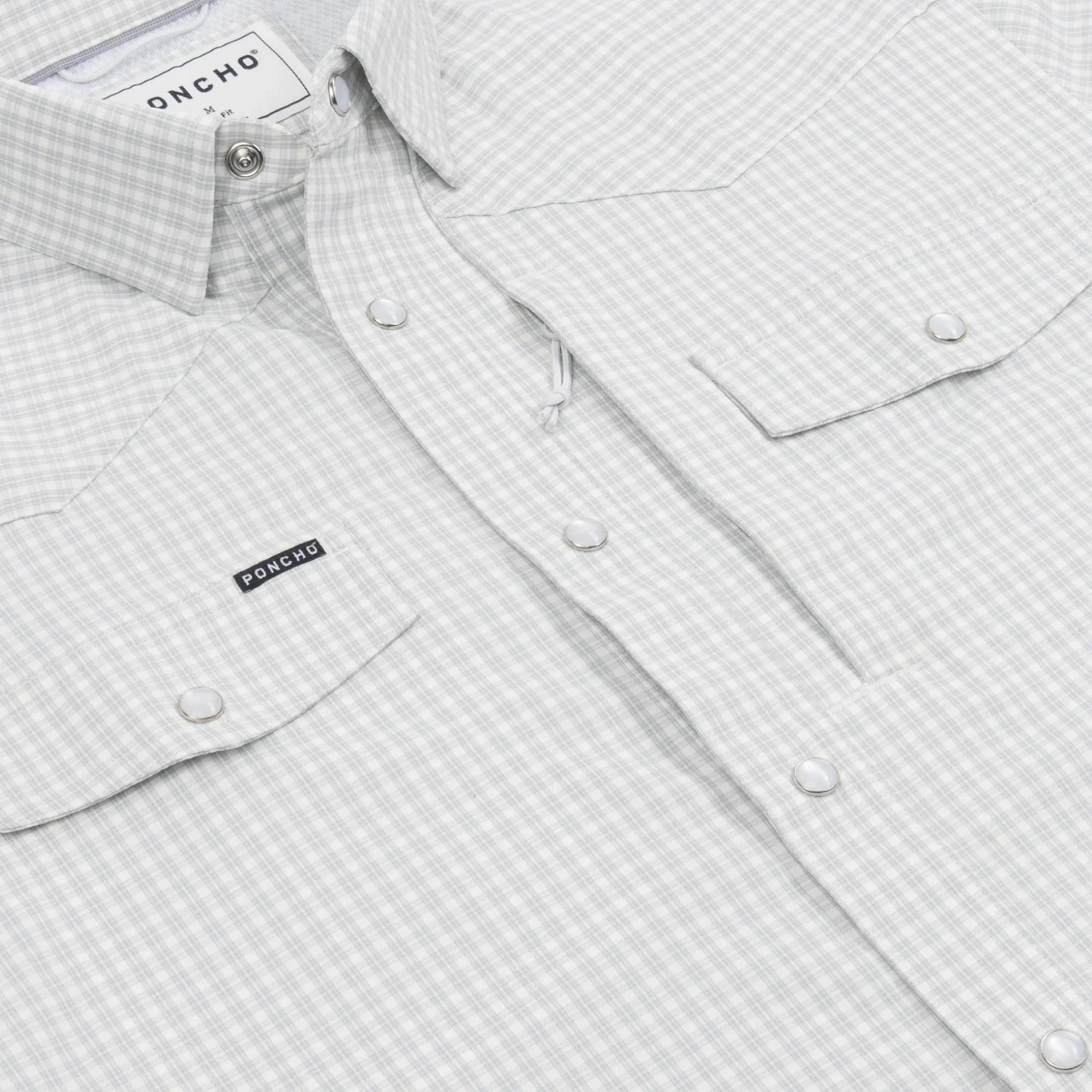 Men's Poncho Long Sleeve "The Lonesome Dove" Snap Shirt